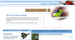 Desktop Screenshot of electric-rc-helicopter.com
